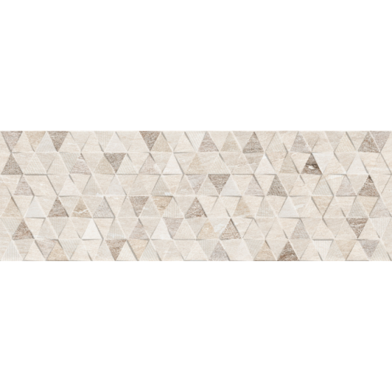 Keros MyStone Tri Beige 30×90 ματ πλακάκι τοίχου stone look τριπλή μπεζ απόχρωση